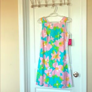 Lilly Pulitzer Shorely Blue Delia Shift Dress
